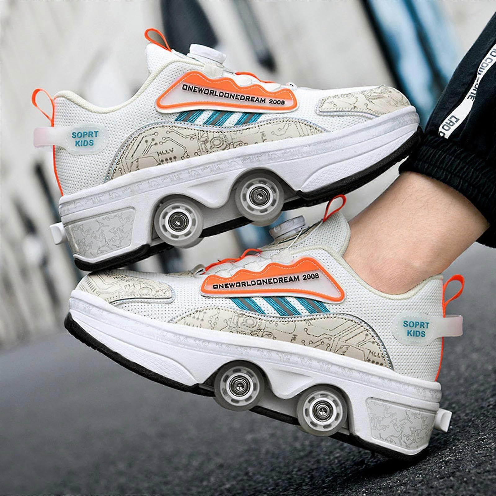 Roller Skate Shoes Size 39, Adjustable Women's Inline Skates With Wheels