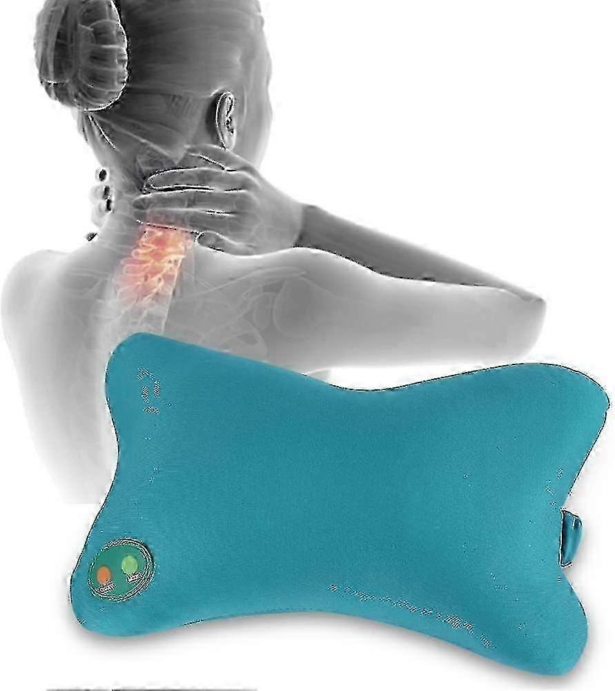 2025 Massage Pillow, Soft Electric Neck Kneading Massager Stimulator Cushion For Back Pain Relief