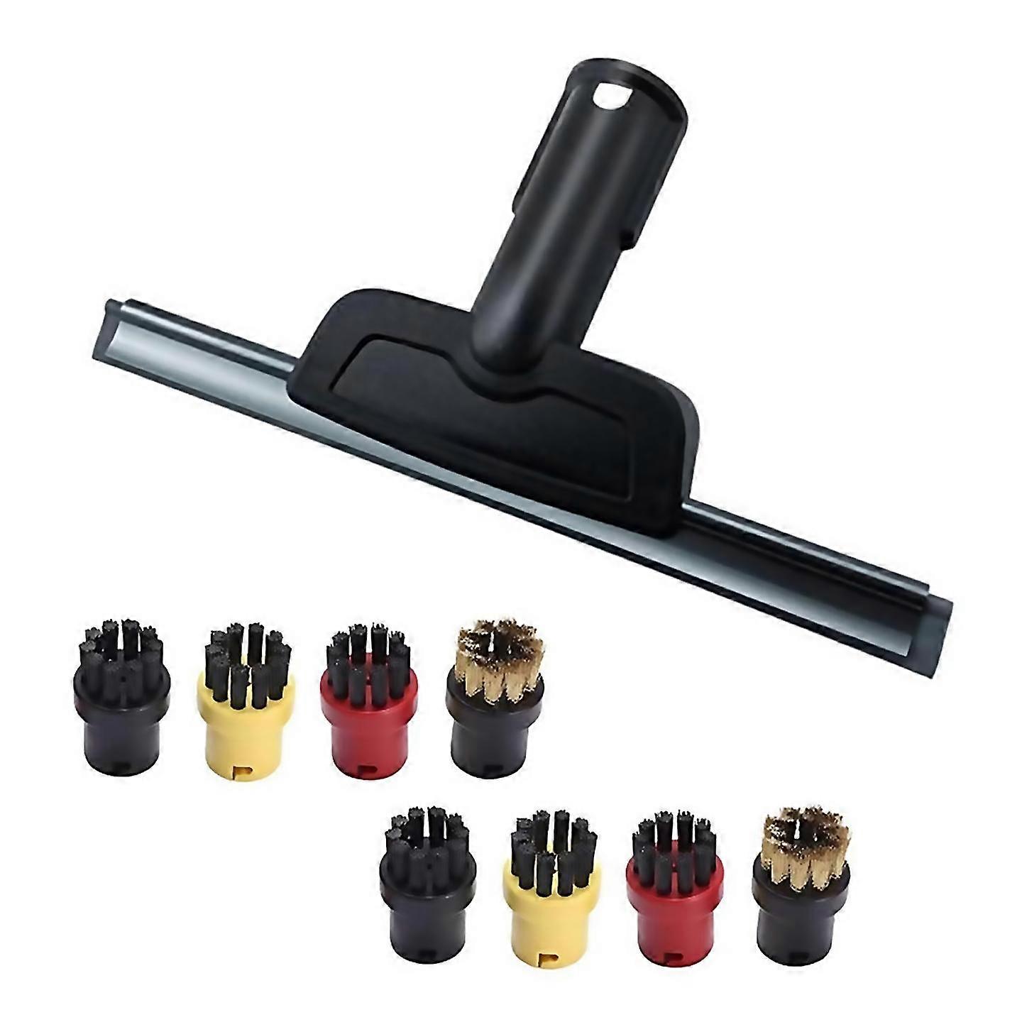 For Window Nozzle Brush Head Squeegee Round Brush Accessories