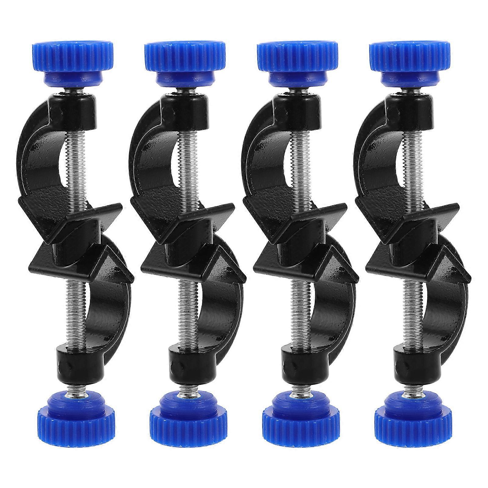 Lab Support Clamps Large Spray Coated Iron Stand Students Supporting Flasks 11.00X3.50X3.50CM Multi-Function