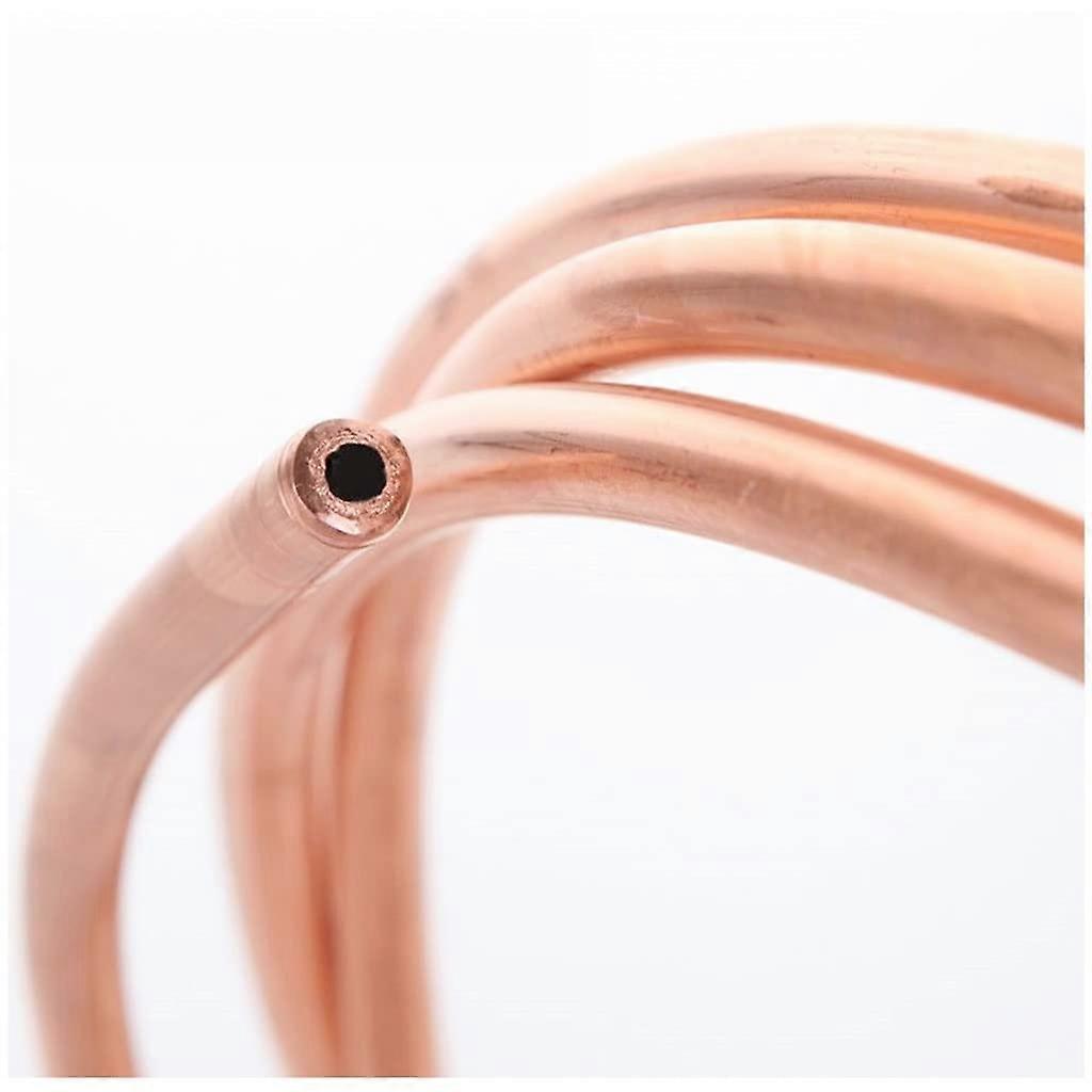 Copper Pipes, T2 Soft Coil, Outer Diameter 4mm x 0.3mm, 3 Meters