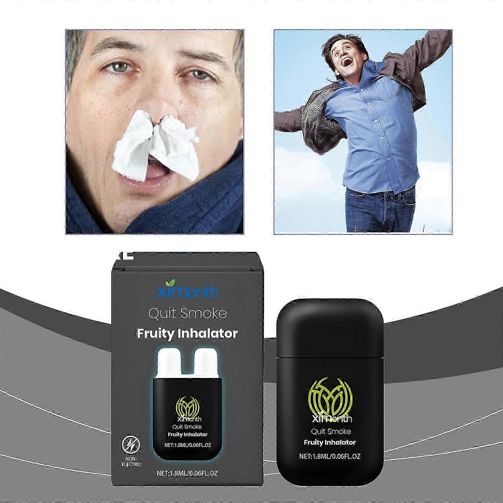 QuitSmoke جهاز الاستنشاق - بارد يساعد على التدخين الإقلاع عن الاستنشاق التمريضي للتحكم في التبغ المحمول