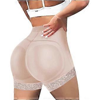 Kobiety Body Shaper Wyściełane pośladki Podnośnik Majtki Butt Hip Enhancer Fałszywe majtki Shapwear Push Up Shorts-Yvan