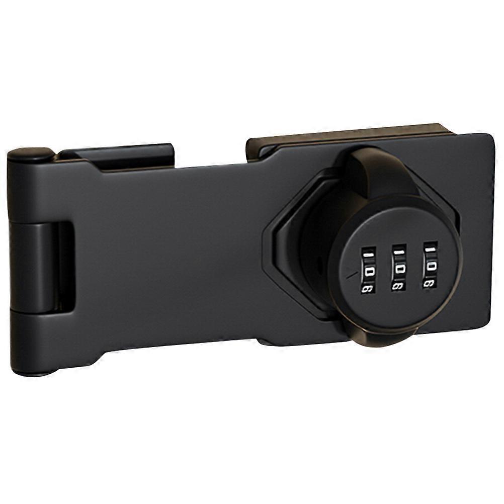 Cupboard Lock Combination Lock For Cabinet Zinc Alloy Double Open Function For Home Security Office Use 11X4.6X2.6CM 1Set
