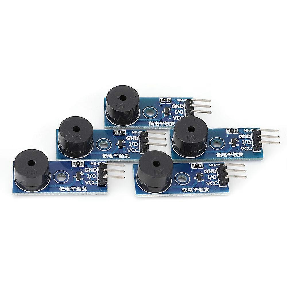 5 Pcs Passive Buzzer Module Low Level Trigger Sound Module 3.3~5V 3 Pin Control
