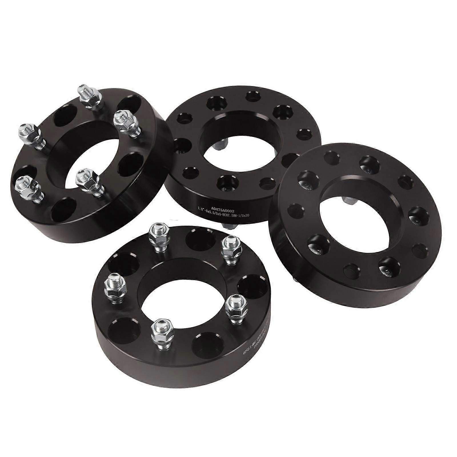 1.5" 5x5.5 to 5x5 Wheel Spacers Adapters 1/2 Studs 5x139.7 to 5x127 for Ram 1500 NO.6657