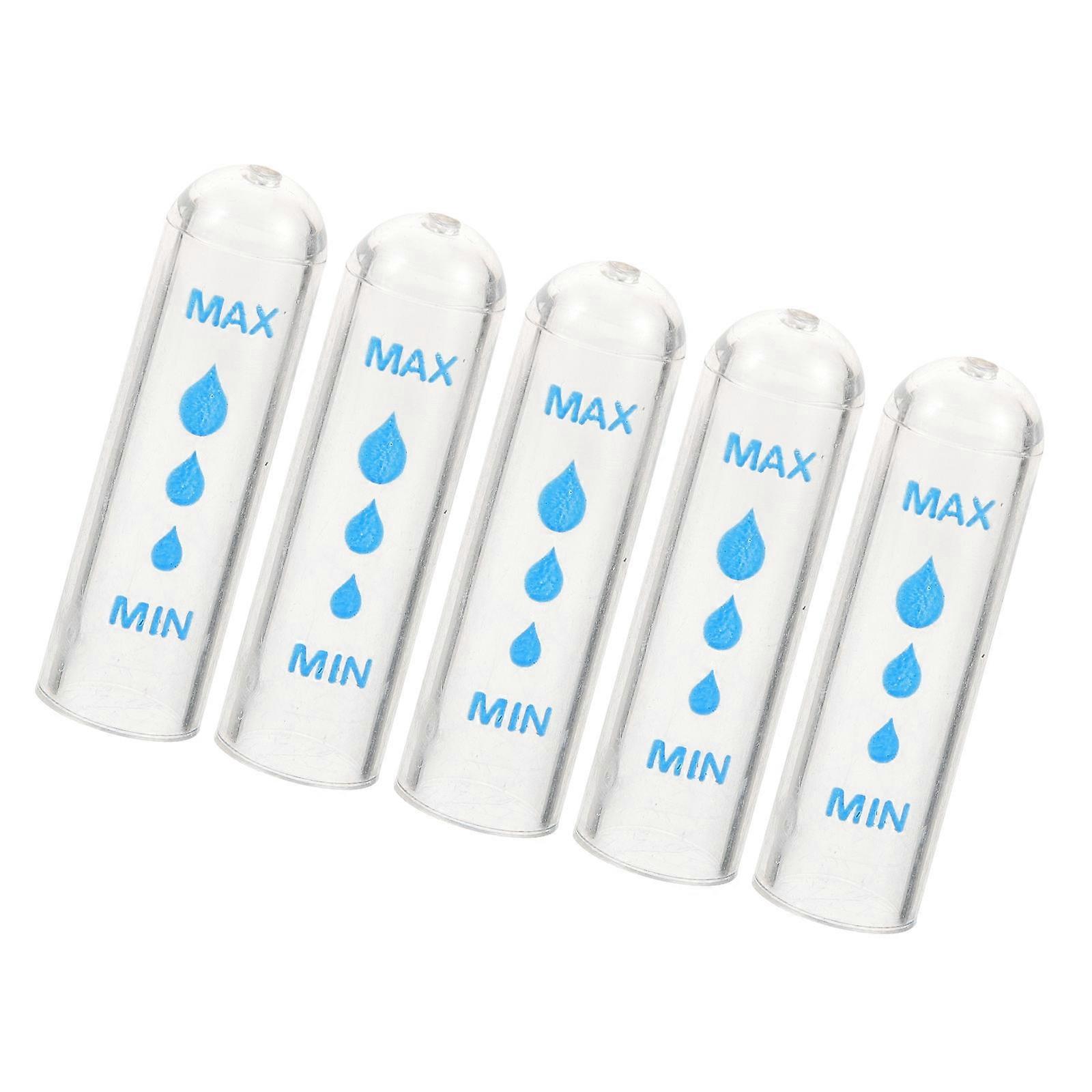Water Level Display Meter Protection Caps Garden Indicator Accessories Assorted .5x1.4cm Protect Water Level Indicator 5Pcs