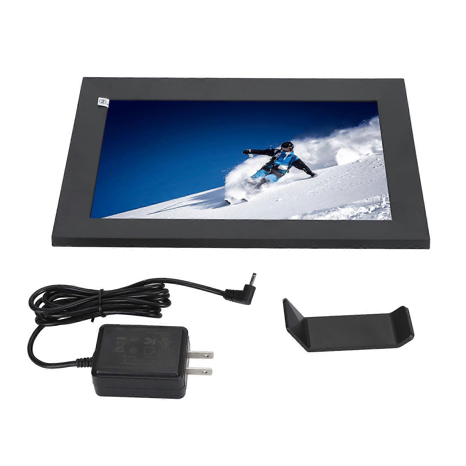 10.1" HD Touchscreen WiFi Digital Photo Frame with APP Control for Parties & Ads US Plug