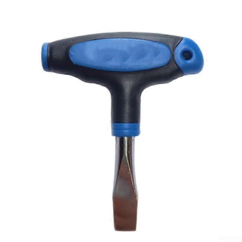 Slotted Screwdriver with THandle, 12 mm Width, for Repairing Electronics
