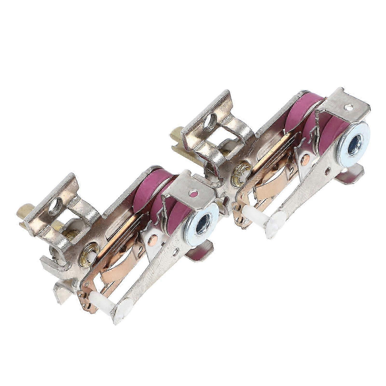 Temperature Controller For Electric Oven Fast Heating Adjustable Temperature Setting 2Set Silver Material