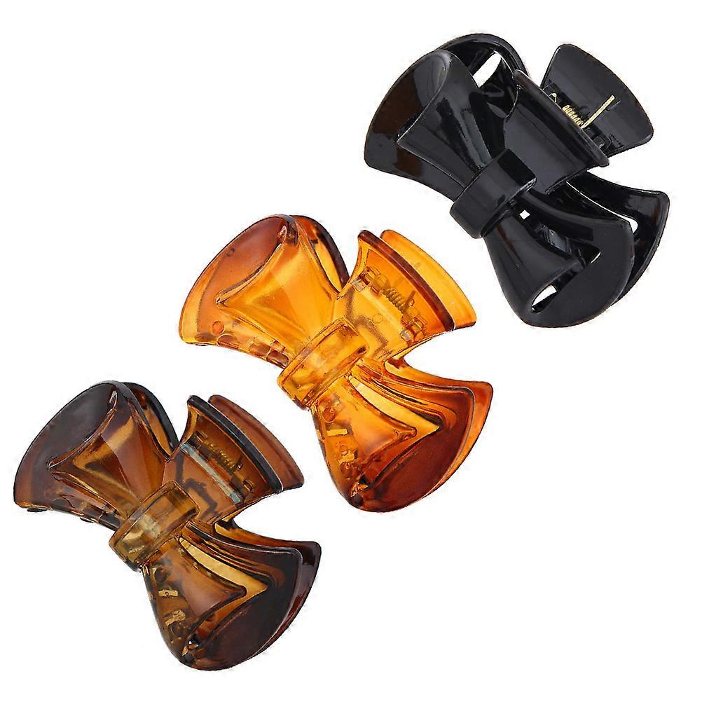 אביזרי שיער חמודים של Barrettes לילדות נשים לבוש יומיומי 3 יחידות