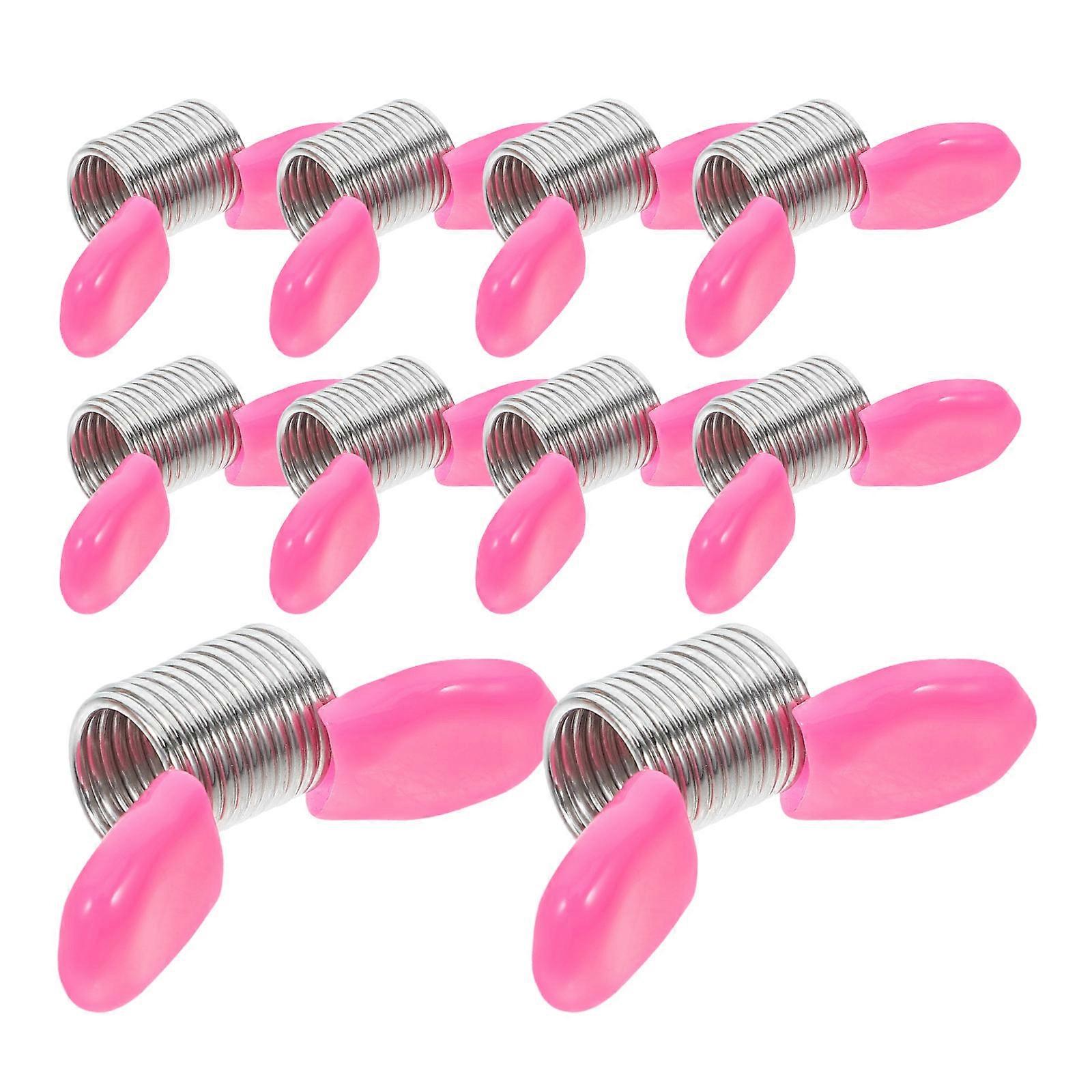 Bead Holder Tool Bead Stop Spring Clamps For Diy Activities Jewelry Makers Prevent Beads from Falling Spring Steel 10Pack
