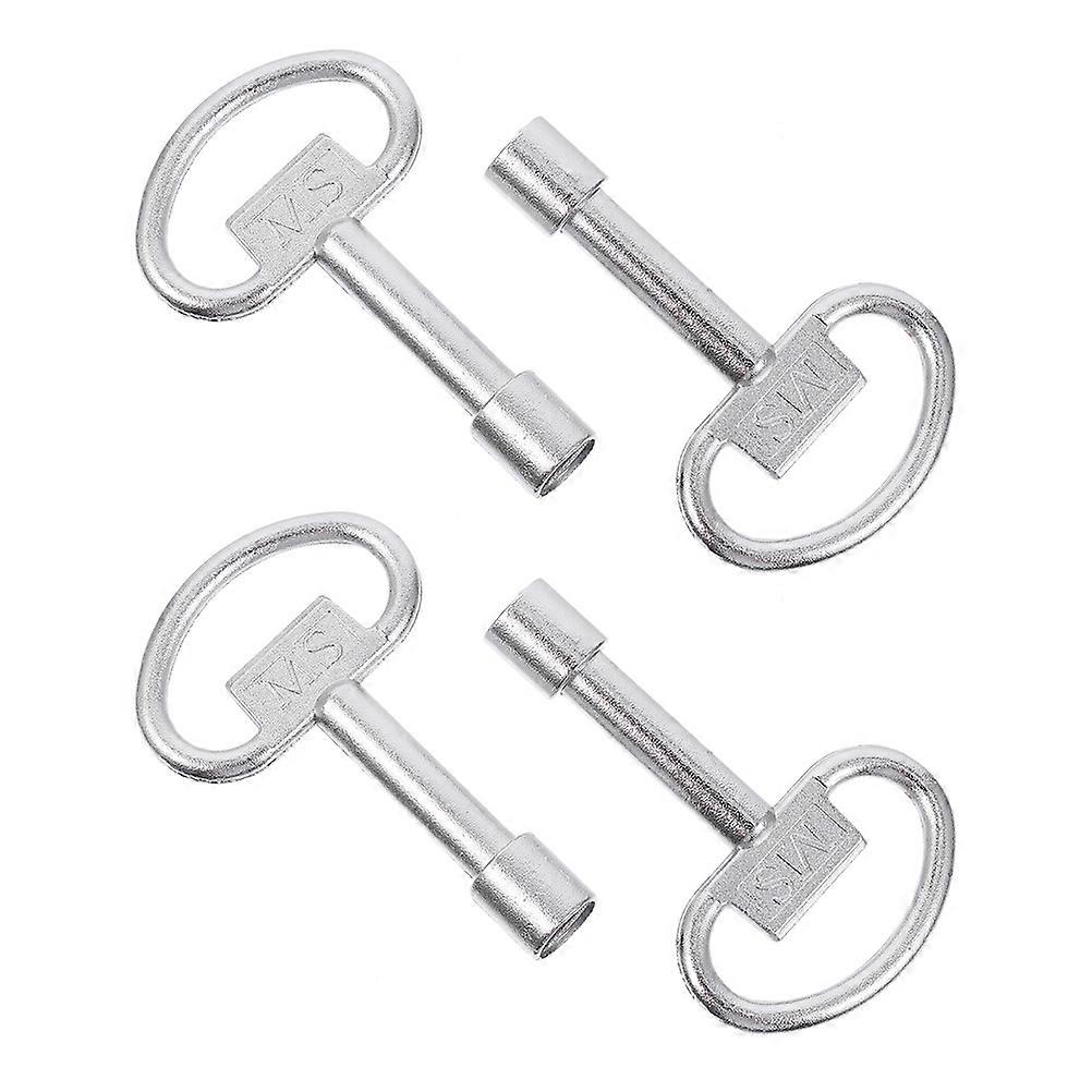 4pcs Durable Electric Cabinet Keys, Mechanical Water and Key, Lightweight Portable Utility for Access