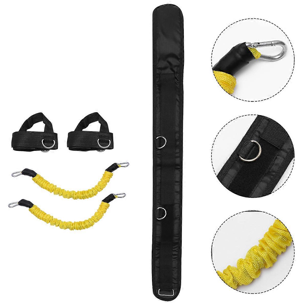 Resistance Band Deep Squat Pulling Rope Elastic Gym Training Equipment for Leg Muscle Building, Durable & Breathable Fitness Gear