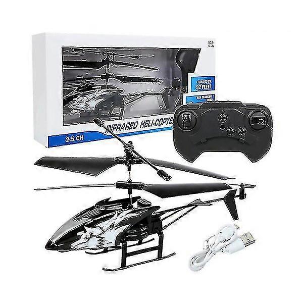 מסוק דו-ערוצי בשלט רחוק עם הגנה מפני התרסקות