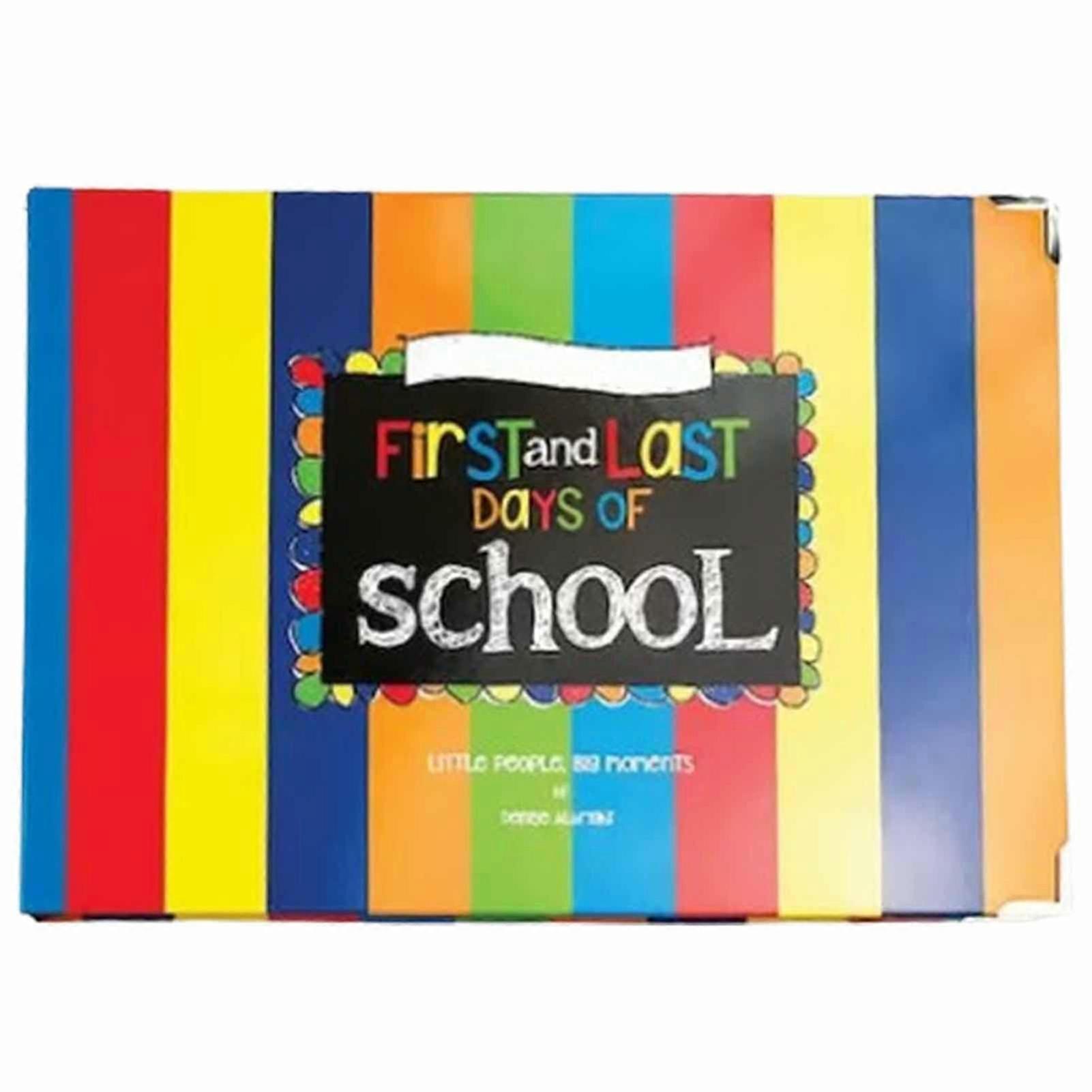 Easiest School Days Memory Album, First Day Last Day of School Memory Book Keepsake Album, Present for Friends Family