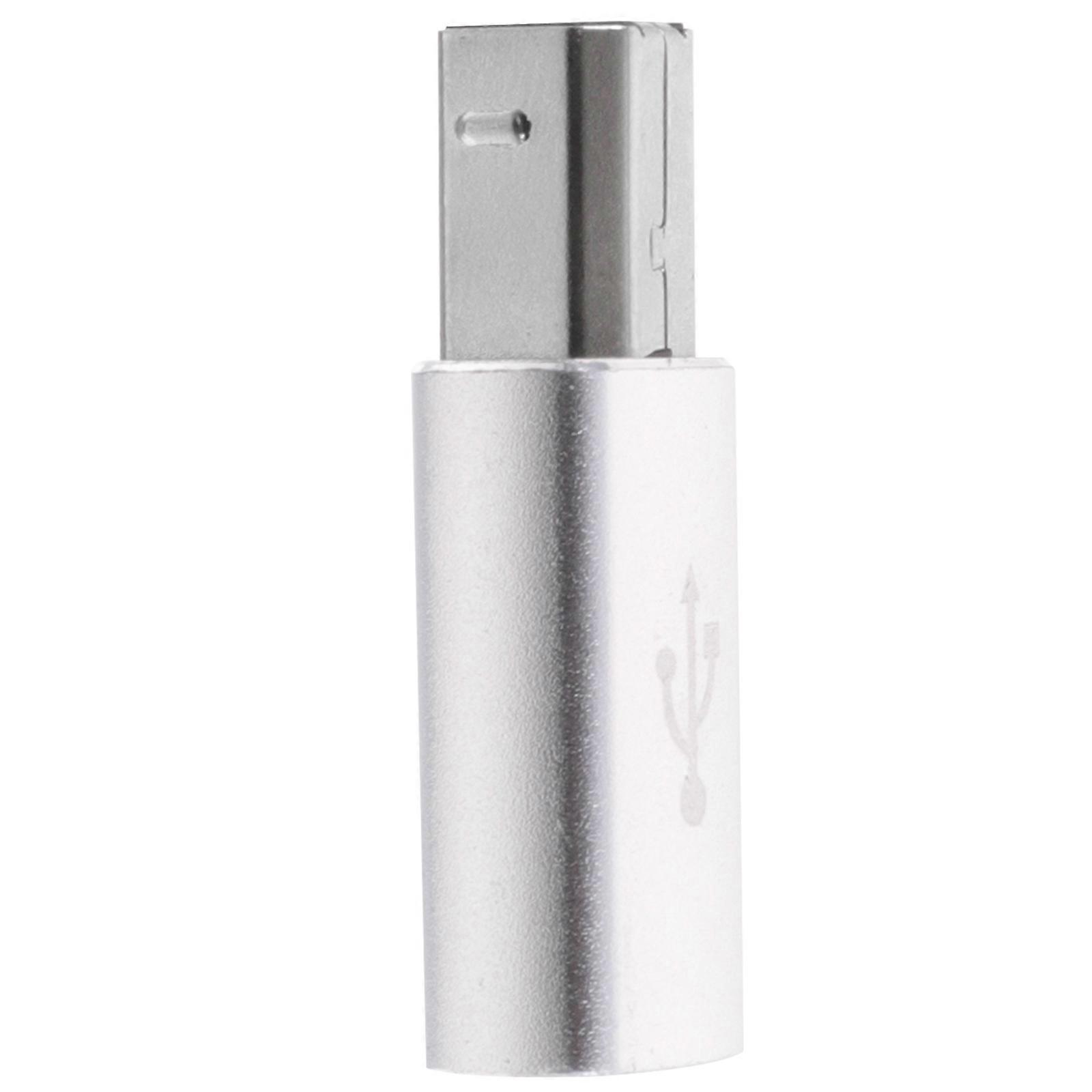Type C to USB Adapter for Printers MIDI Devices Female to Male Plug and Play Compatible with Electric Piano Drum Mixer Compact Design