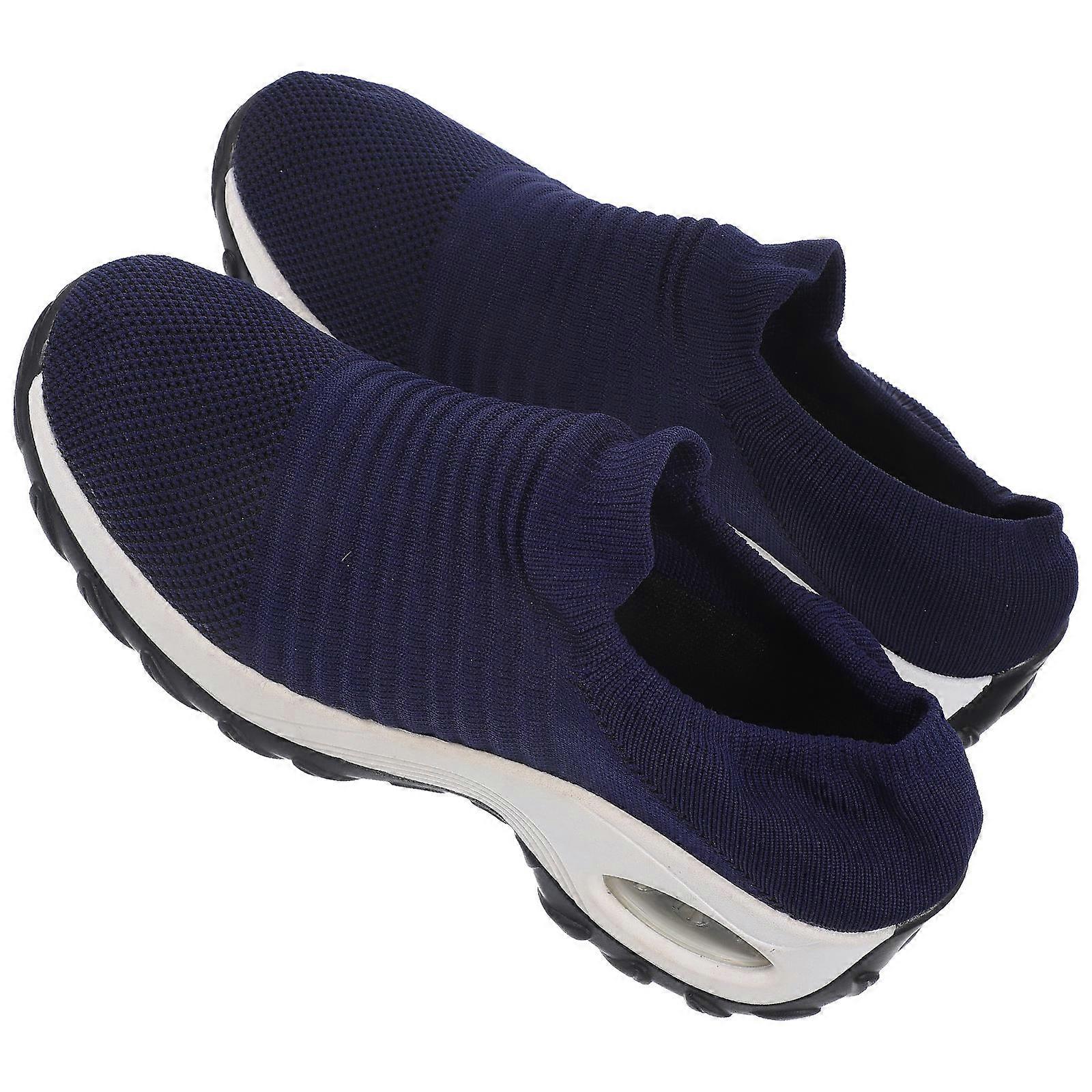 Casual Athletic Sneakers For Female With Anti-Slip Sole Designed For Pair