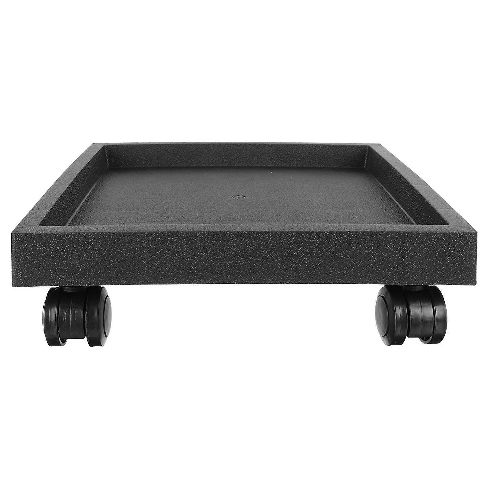 1Pc Square Flowerpot Tray with Universal Wheels for Household Use Convenient Water Storage Solution