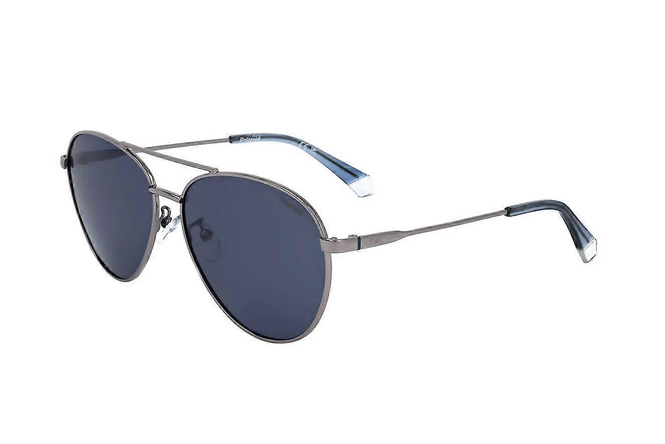 Sunglasses Polaroid PLD 4142/G/S/X 6LB RUTHENIUM 60/14/145 UNISEX