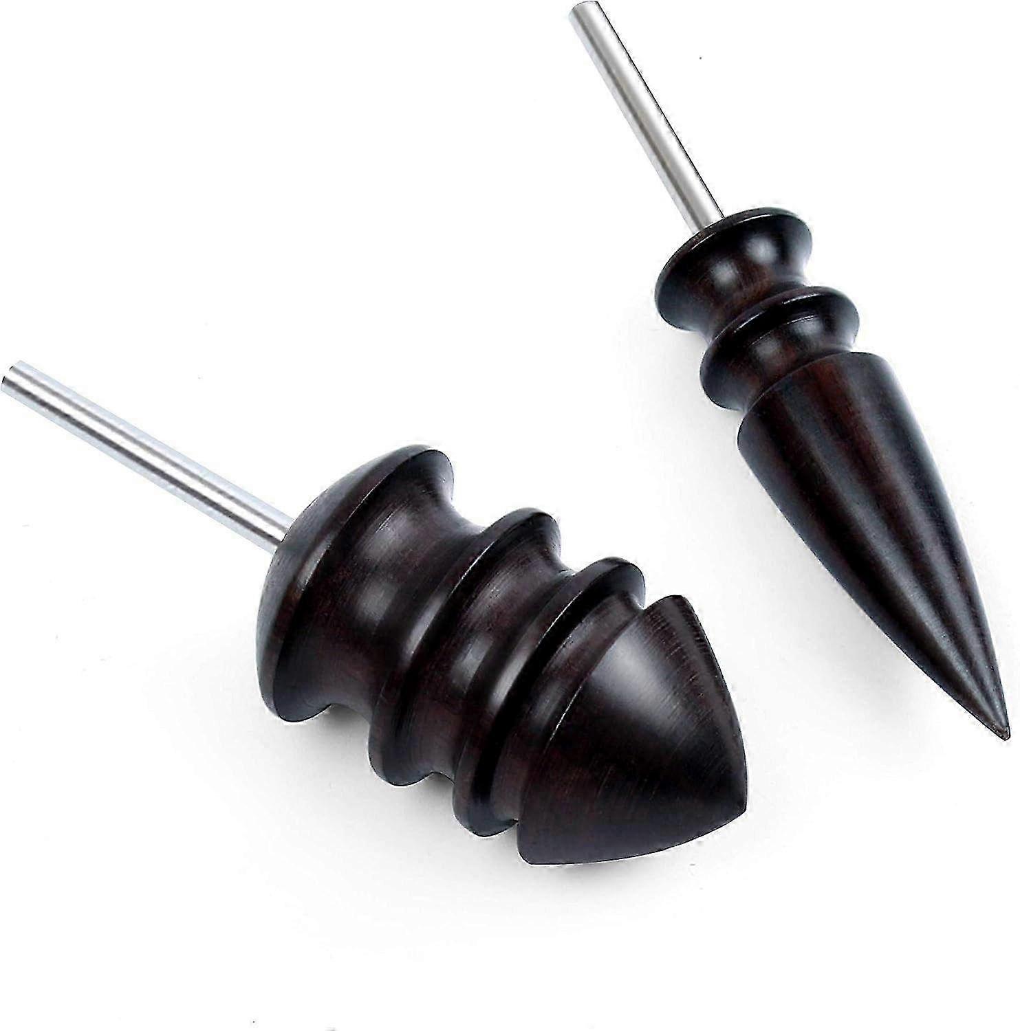 Pointed Head Leather Burnishing Tool Set - Leather Burnisher Accessory for Dremel Rotary Tools, Ideal for Crafting & Finishing