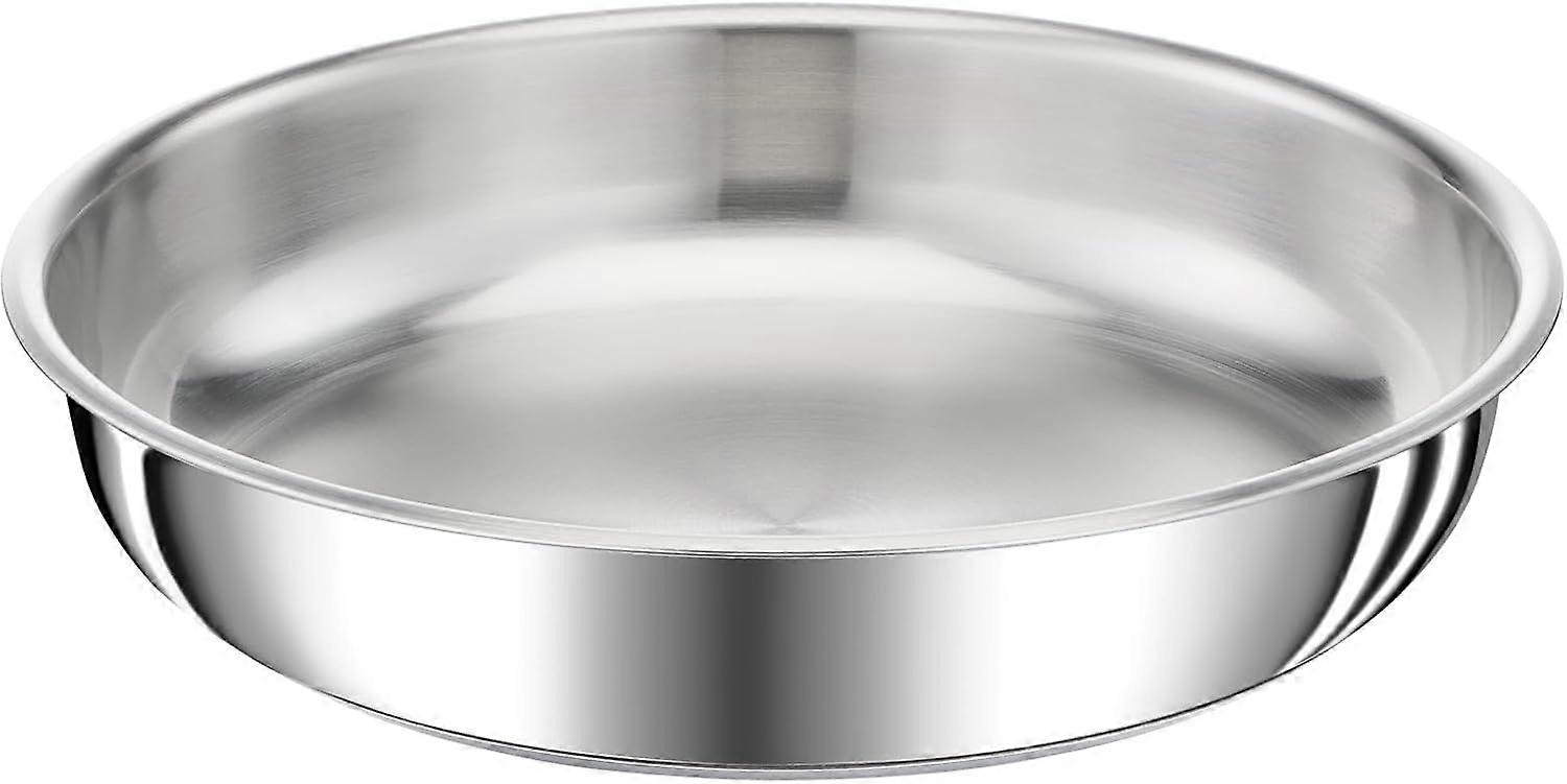 Induction  dishwasher safe  stackable  high-quality stainless steel  versatile 24 cm frying pan