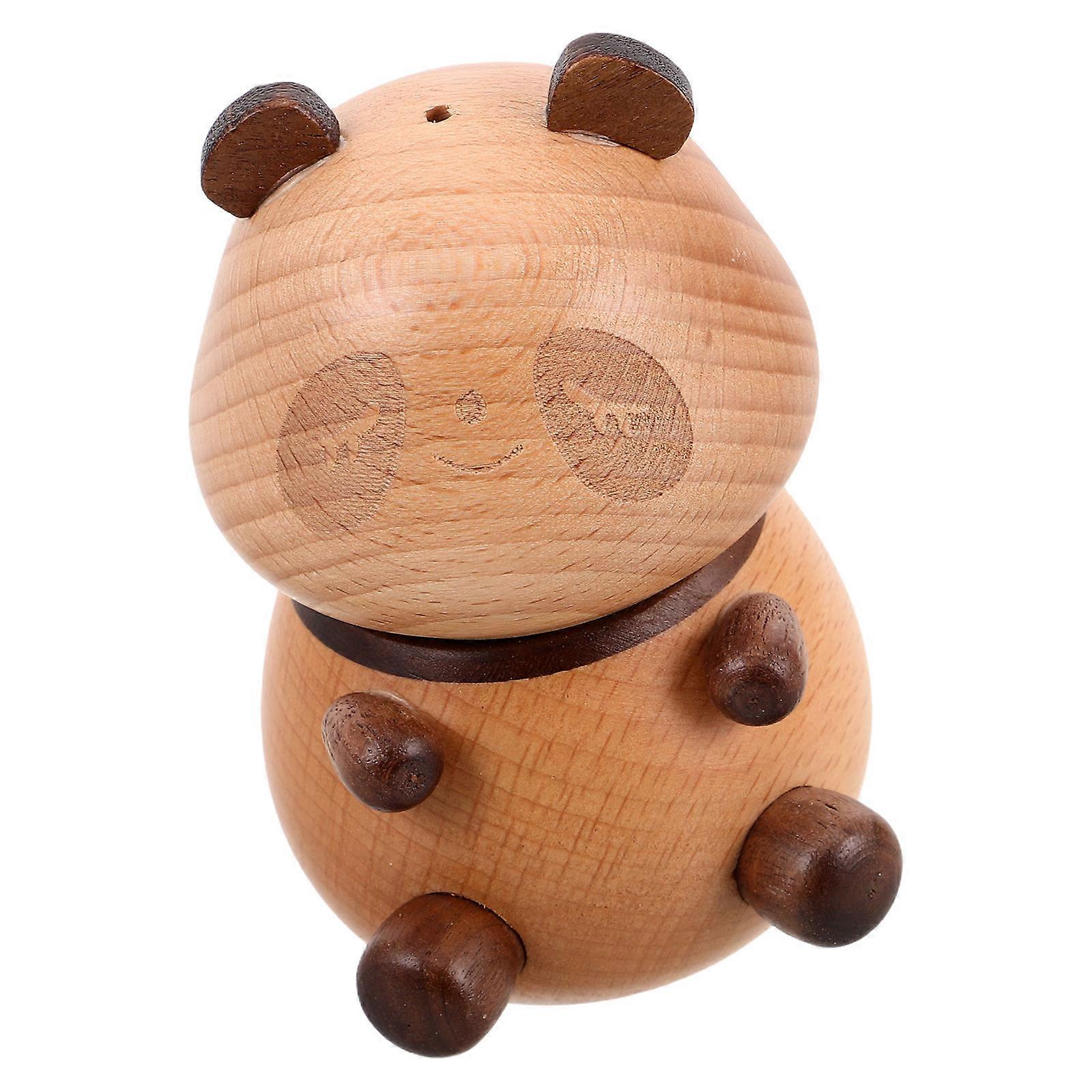 Wooden Toothpick Holder, Large Capacity for Organization