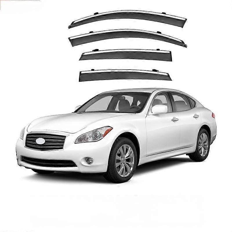 Rain protection side windows for Fuga Fengya MK2Y51 20102019, ventilation louvers, sun, snow, wind, and rain protection