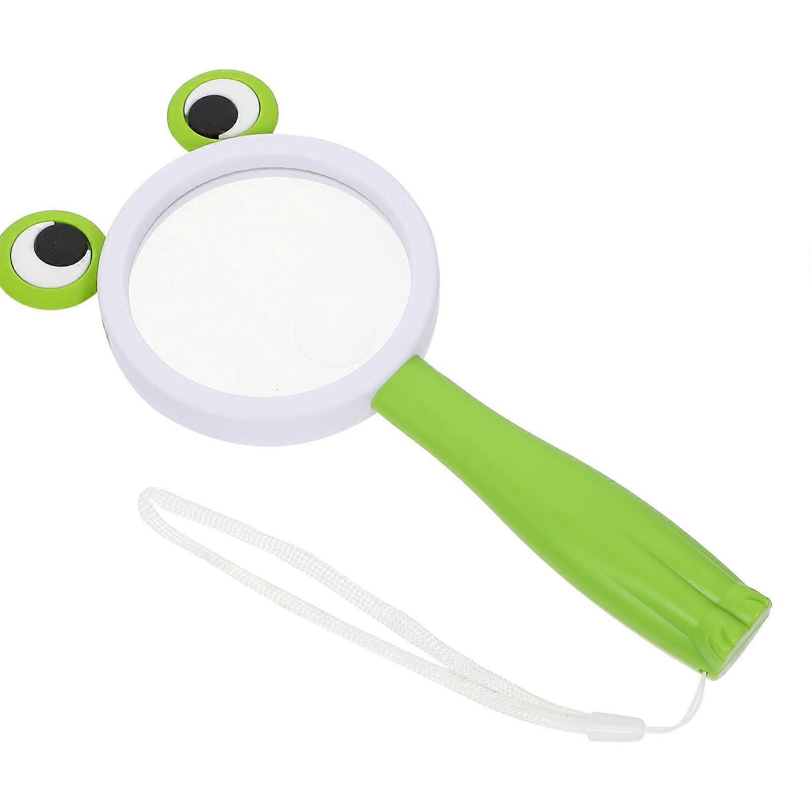 Pink ABS Magnifying Glass with Acrylic Lens for Kids Playing 1 Piece