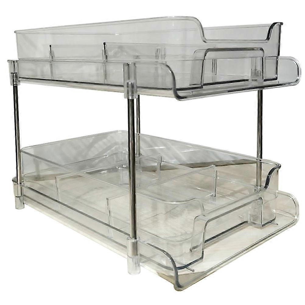 Portable Makeup Organizer Space-saving Drawer-style Storage For Homeowners 11.40X8.65X8.33IN 1 Set