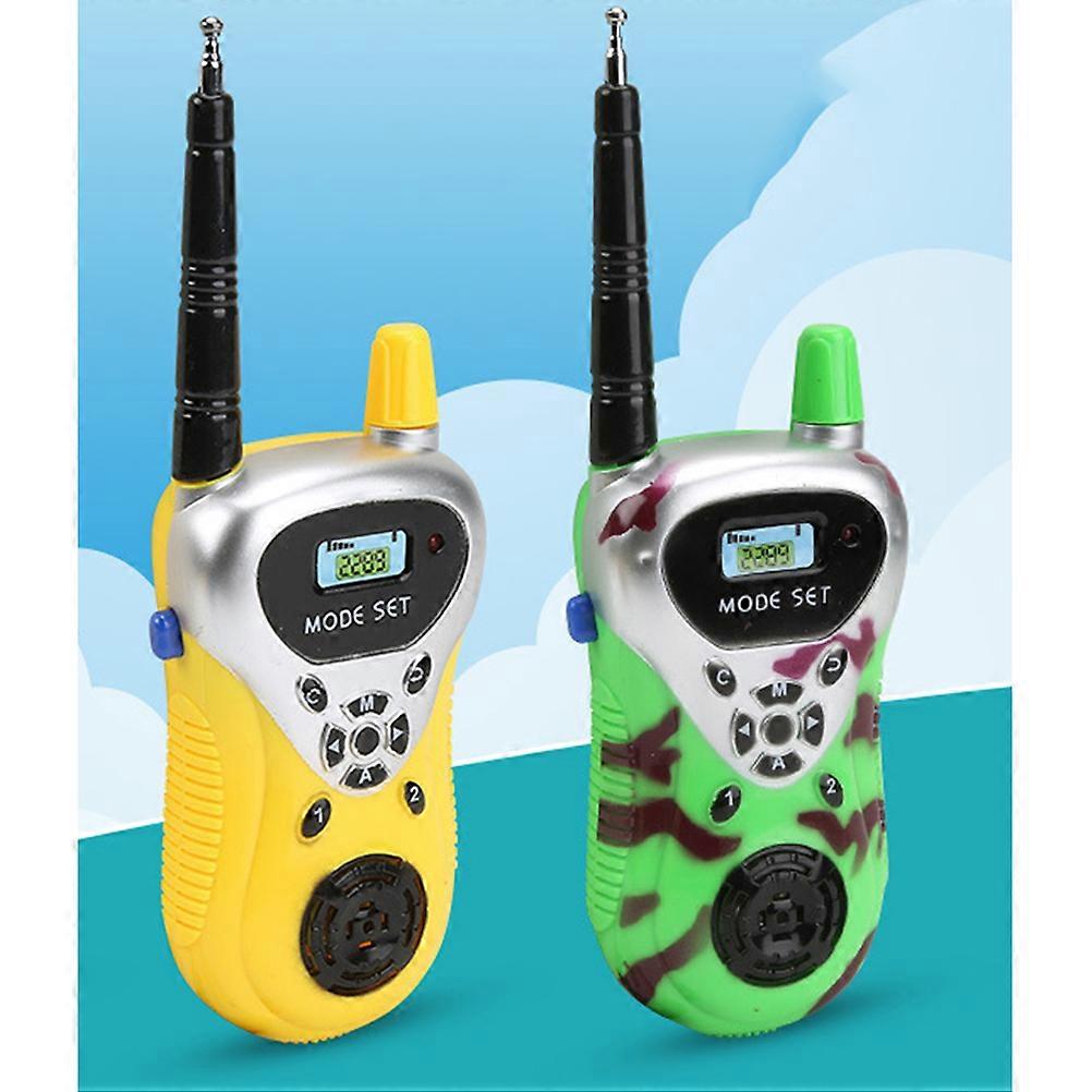 Mini 2Pcs Handheld Electronic For Kids Outdoor Play Communication