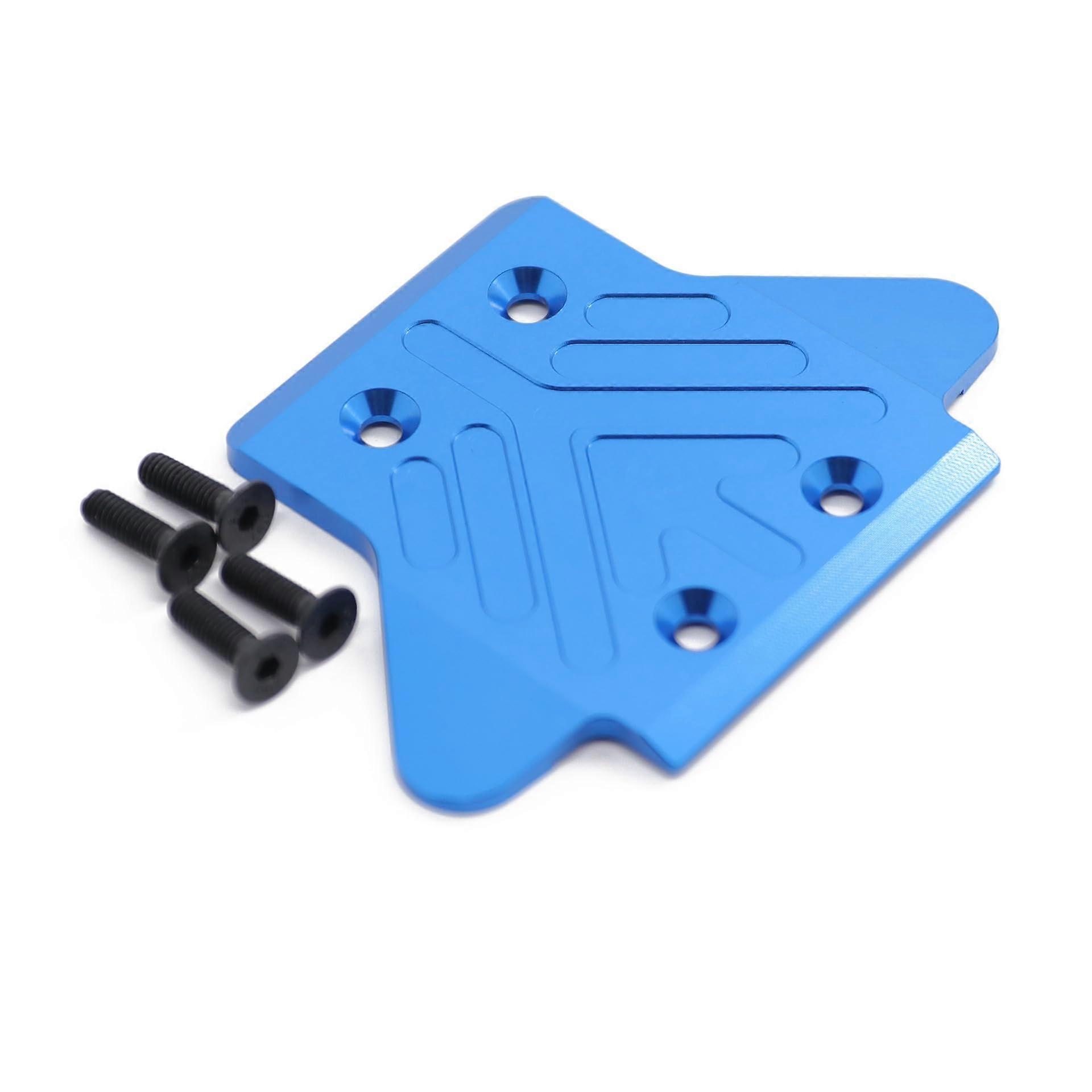 Rear Chassis Protection Cover Aluminum Alloy for 1/8 ARRMA KRATON 6S RC Car Blue