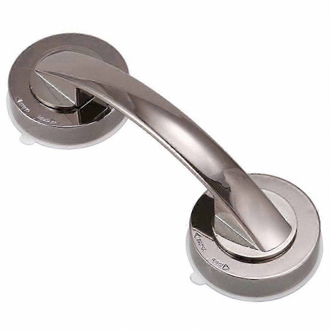 قضيب الإمساك بكأس الشفط للأبواب الزجاجية للحمام - درابزين أمان مع نظام تركيب الفراغ