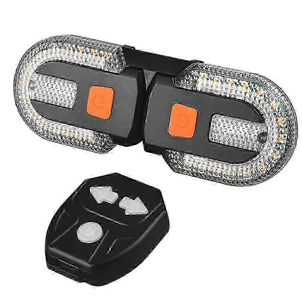 Wireless LED Rechargeable Turn Signals for Bicycles