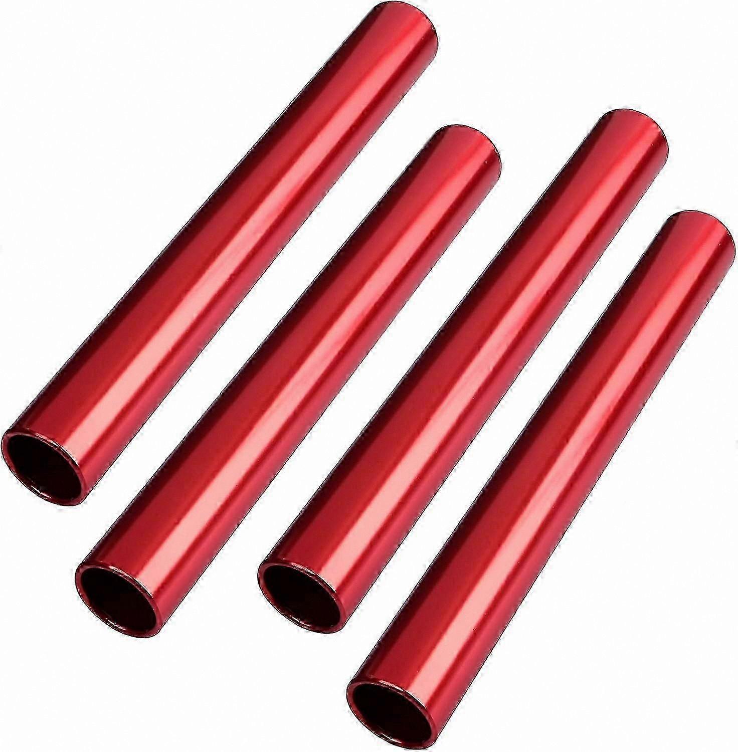 Aluminum Relay Batons for Track and Field Racing, Durable Corrosion-Resistant Design for Team Events