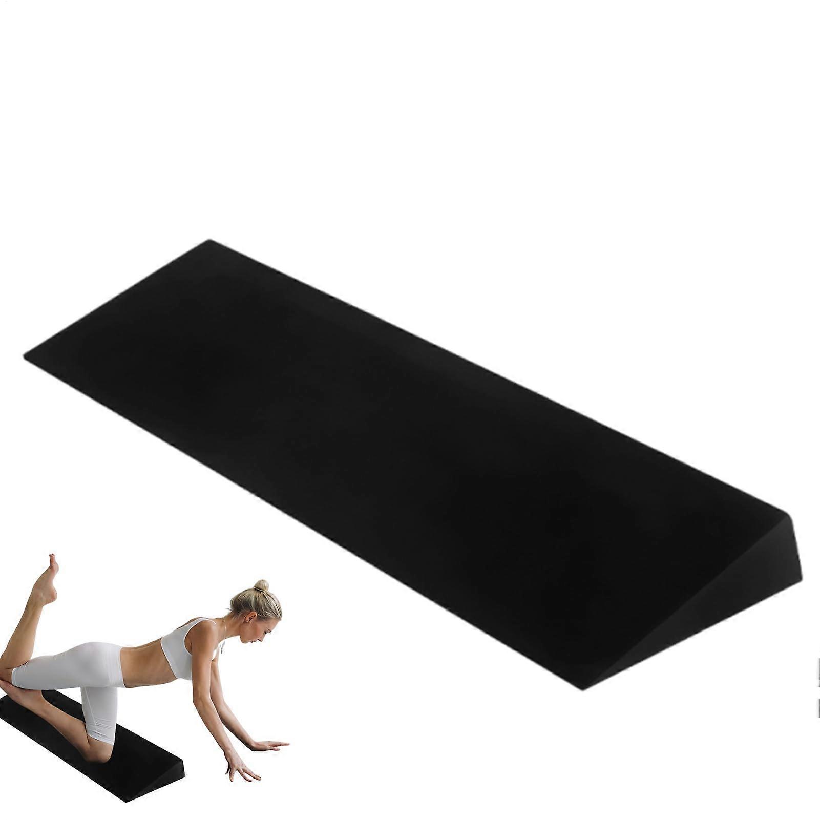 Yoga Foam Wedge Calf Stretcher, Lightweight Non-Slip EVA Slant Board for Exercise, Back Support, Footrest Cushion