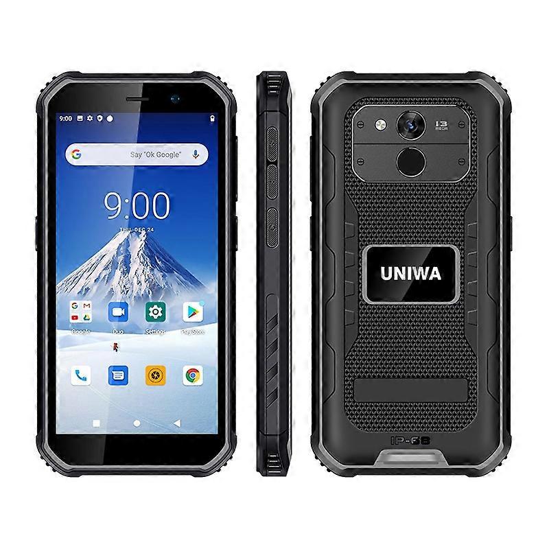 UNIWA F963 Rugged Phone, 3GB+32GB, IP68 Waterproof Dustproof Shockproof, 5.5 inch Android 10.0 MTK6739 Quad Core up to 1.25GHz, Network: 4G, NFC, OTG