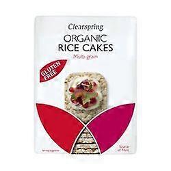 Clearspring Org 3-Grains thin Rice Cakes 130g - 4 Pack