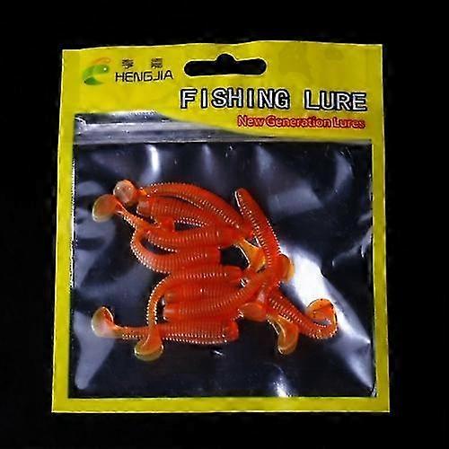 SO041 5cm/0.6g 10 PCS Fishing Wobbler Soft Jigging Fishing Lure Wor...