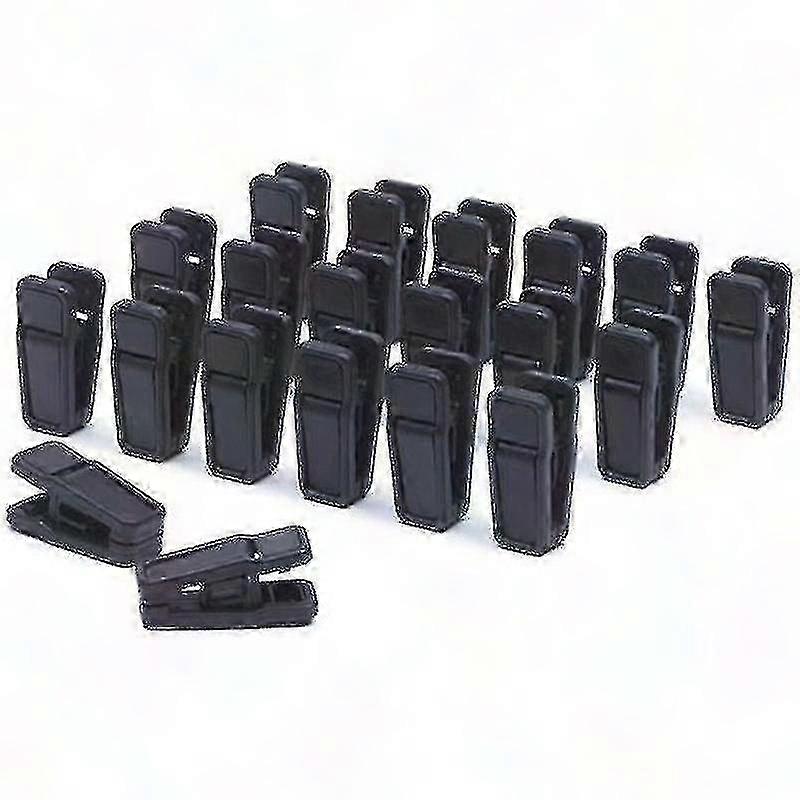 20 قطعة ملابس بلاستيكية شديدة التحمل أوتاد الشماعات ، رفوف مشابك الغسيل عالية الجودة