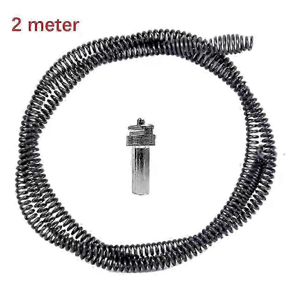 1/2/3 M Sewer Pipe Unblocker Spring Pipe Dredging Tool Kitchen Bath...