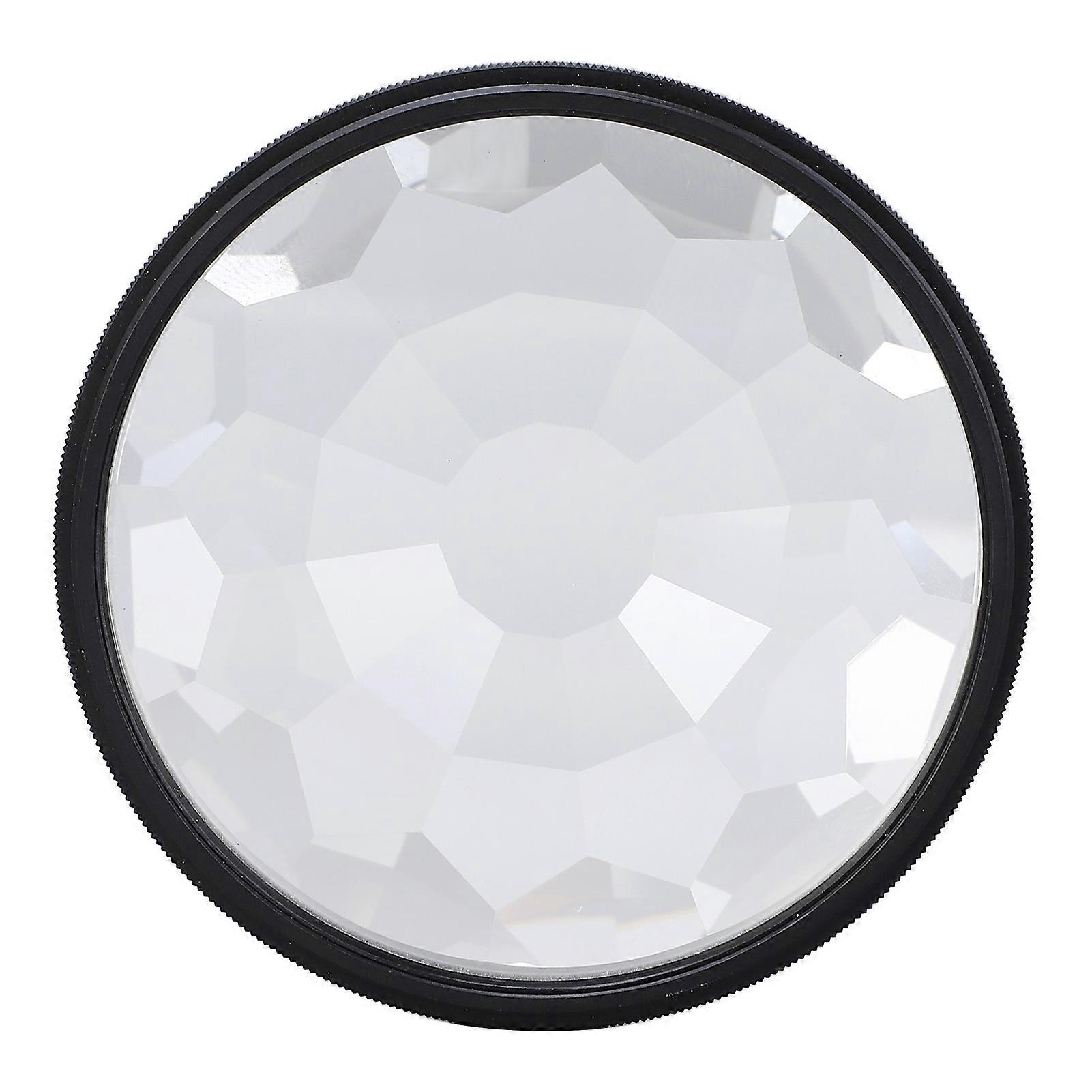 72mm Multi Refraction Kaleidoscope Prism Lens for SLR Cameras