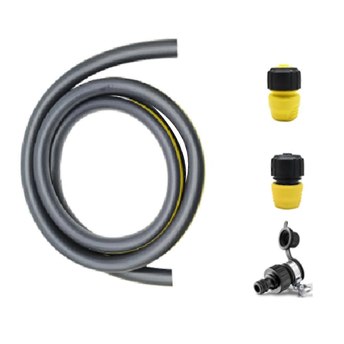 For 2m 3/4 Water Inlet Pipe with 3 Water Pipe Connectors