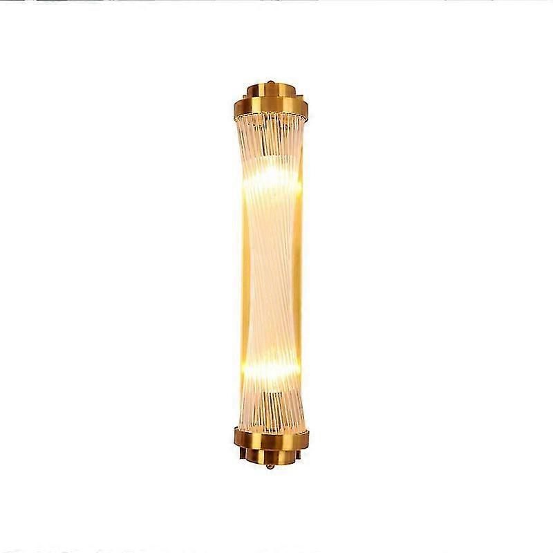 Unbrand Nordic Crystal Wall Lamp - Modern Gold LED Wall Lamp for Living Room Bedroom Kitchen Hallway