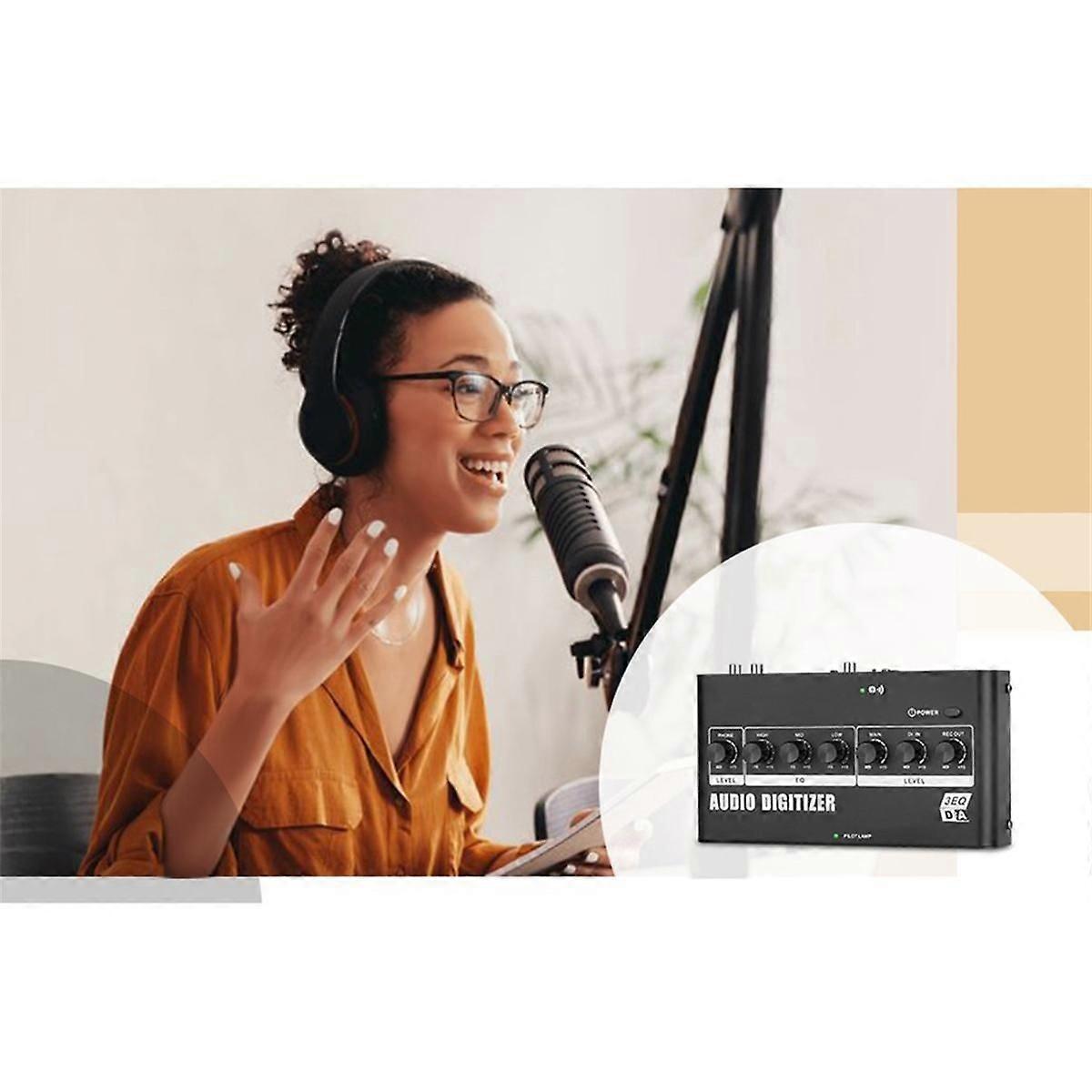 Tragbares Heim-TV Bluetooth-Verbindung Soundverstärker-Netzwerk Live-Tuning Digital Analog Audio Conv