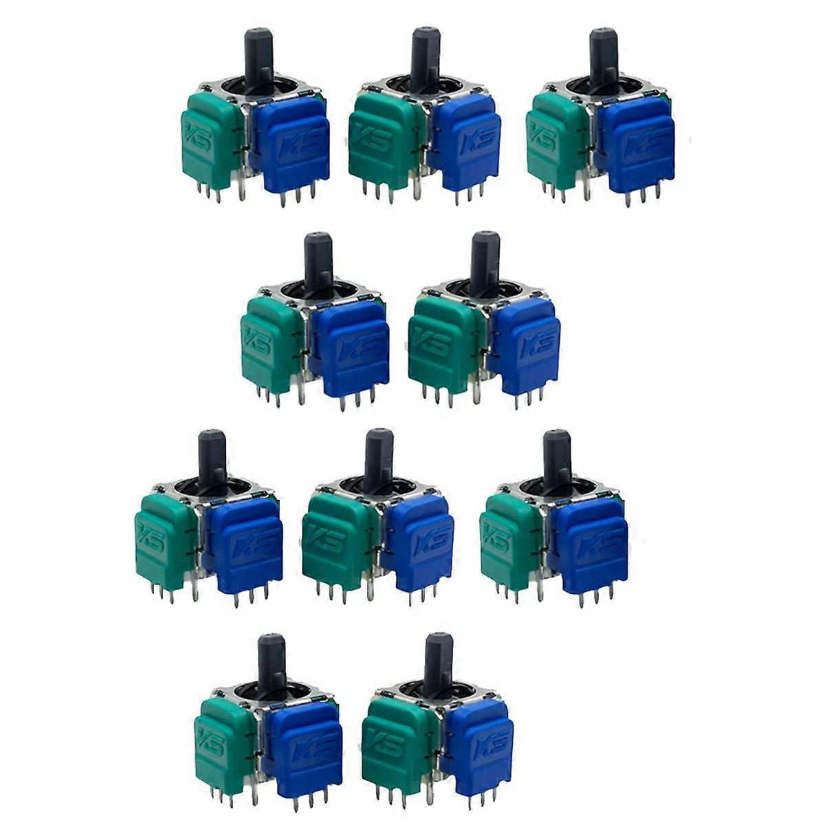 10 buc TMR Joystick electromagnetic pentru Gamepad Upgrade TMR Joystick 3D Analog Thumbstick Controler