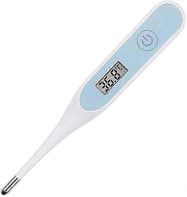 Pc Digital Basal Thermometer Quick Read Electronic Thermometer 20 Seconds Rapid Test Thermometer for Baby Adultblue