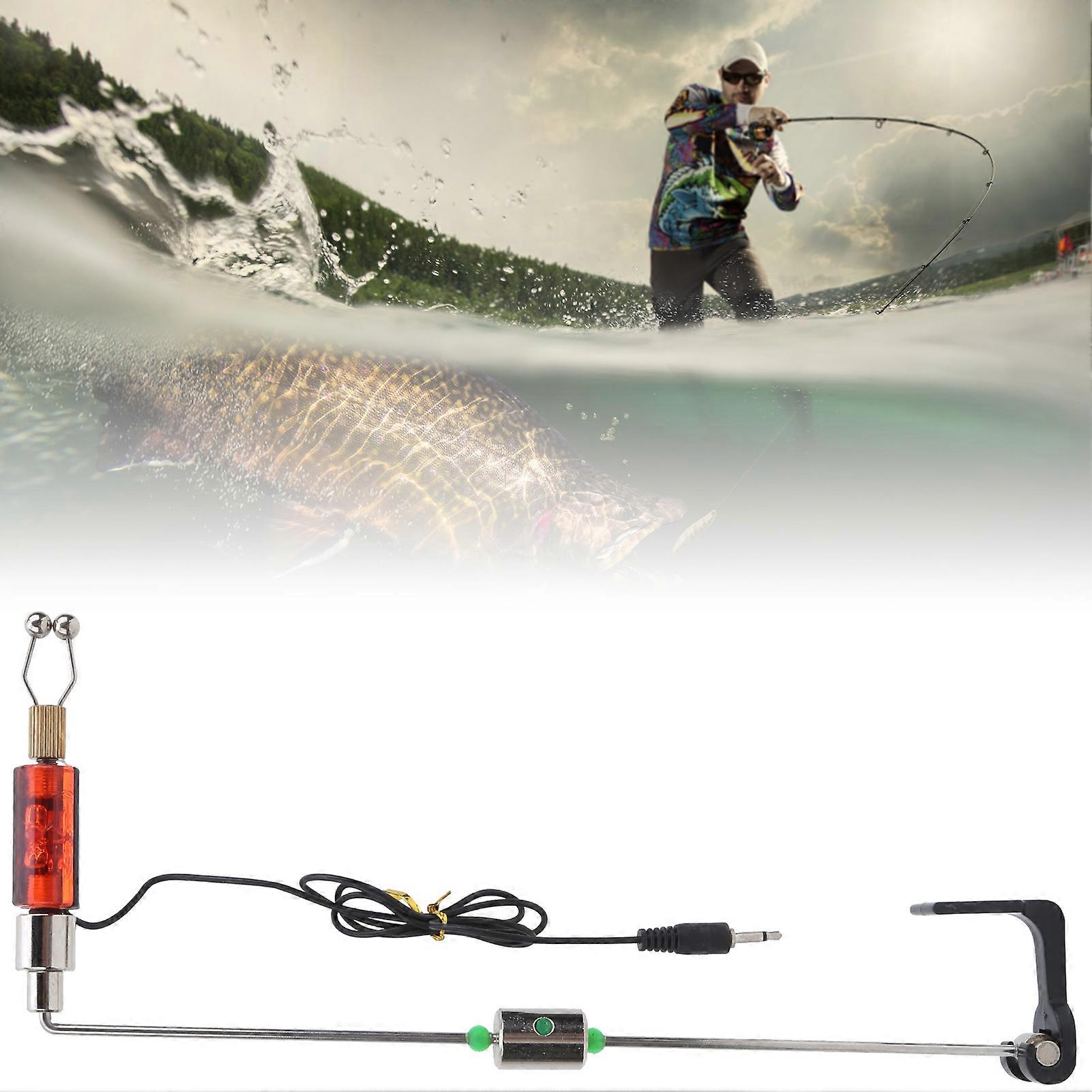 Fishing Alarm Annunciator Red Bite Indicator 23x9.2cm, 95g