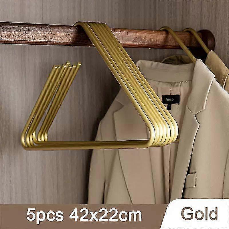 Metal Hanger Triangle Clothes Solid Coat Drying Rack Storage Wardrobe Organizer 2025