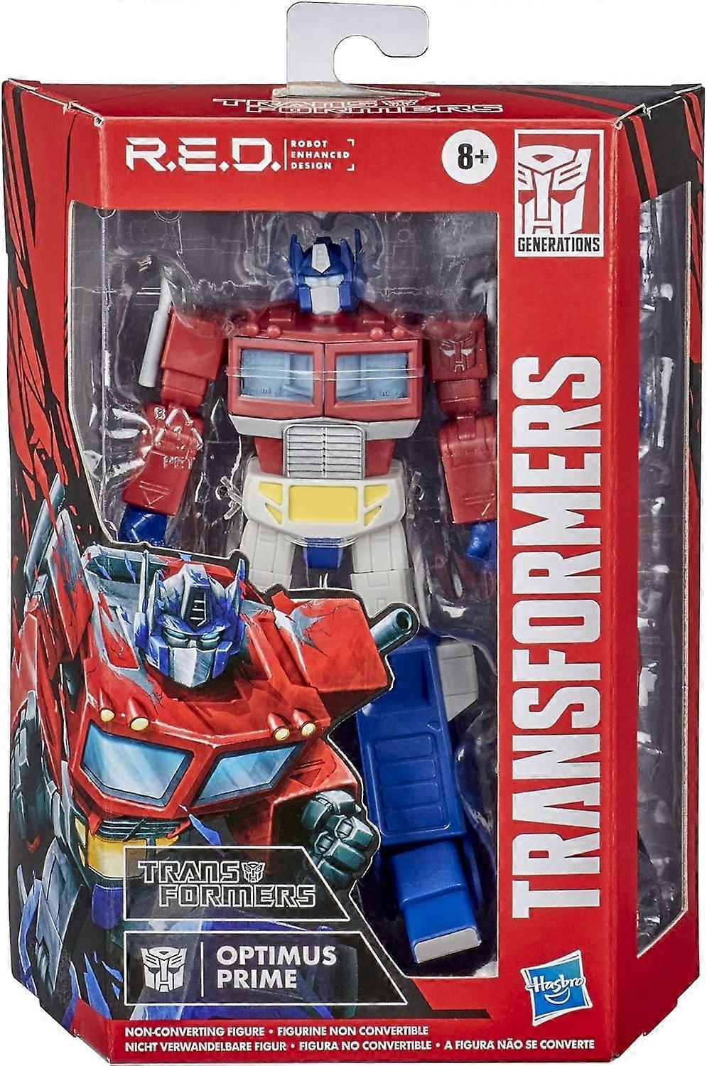 Transformers R.E.D. G1 Optimus Prime, Megatron & Soundwave Action Figures - Collectible Toy Sets